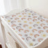 Boho Sunshine Rainbow Changing Pad Cover Colorful Rainbow Sun Baby Changing Table Pad Cover for Boys Girls Soft Breathable Stretch Fitted Change T...