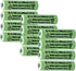 1.2V AAA 600mAh NI-MH Rechargeable Battery for Outdoor Solar Lights,Garden Lights, Remotes, Mice (Green 12 PCS)...