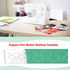 Free Motion Quilting Rulers and Templates Set Quilting Templates for Machine Quilting Quilting Supplies Quilting Design with Non-Slip Grips (Fan-S...