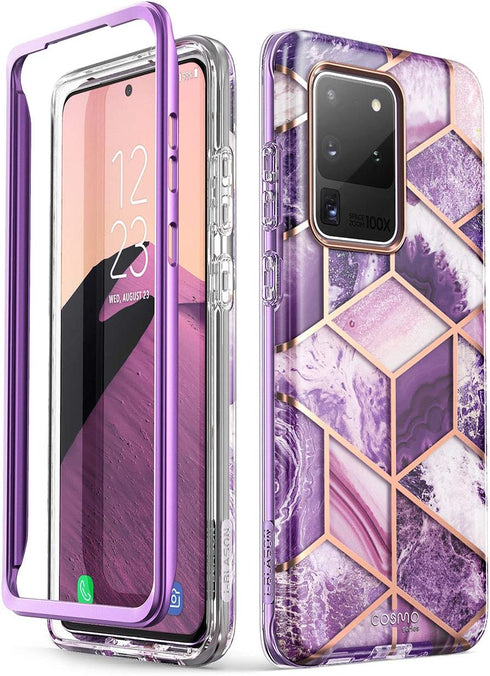 i-Blason Cosmo Series Case for Samsung Galaxy S20 Ultra 5G (2020 Release), Slim Stylish Protective Case Without Built-in Screen Protector, Ameth, ...