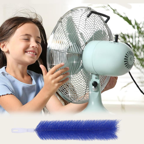 3 Pcs Fan Cleaning Brush Bendable Cobweb Duster - Microfiber Head, Washable - Ideal for Ceiling Fan Blades, Air Vents, Curtains, Cars - Reusable D...