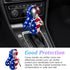 Car Gear Shift Cover, Fashionable and Funny Car Gear Shift Hoodies Cover, Winter Warm Gear Shift Knob Cover Sweater Shirt (Flag Left & Right)...