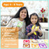 Shumee Food Card Game - Eat a Rainbow -Fun,Strategy, Memory Food Game |28 Colorful Cards Fruits & Veggies, A Manual | Kids Gifts|Age- 4 to 6|Trave...