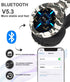 Kids Bluetooth Headphones, Kids Headphones Wireless with Built-in Mic, HD Sound, Over-Ear Foldable Bluetooth 5.3 Headsets for Boys Girls School Tr...