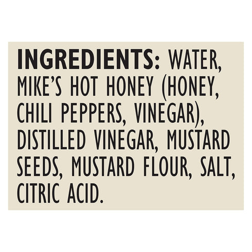 Maille x Mike's Hot Honey Special Edition Savory-Sweet Condiment with a Spicy Kick Hot Honey Dijon Mustard Gluten-Free, Shelf-Stable 9.4oz...