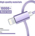 Souina iPhone Charger Cord,4-Pack?3FT/6FT/6FT/10FT? MFi Certified Lightning Cable Fast Charging Cord Nylon Braided iPhone Charging Cable Compatibl...