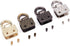 Craftdady 8 Set Purse Suspension Clasp Metal Bag Side Ring Buckle Handbag Chain Strap Connector for DIY Leather Crafts Handbags Hardware Accessori...
