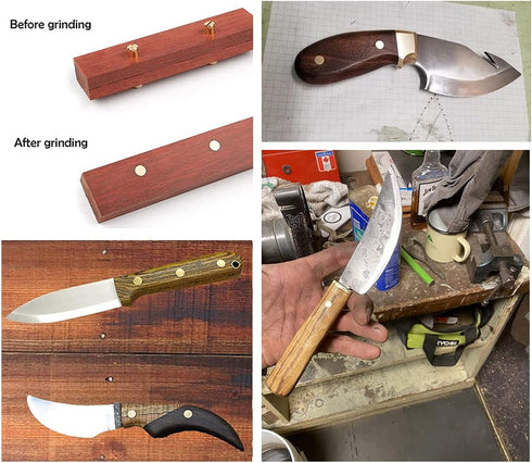 NC HAISDA Brass Corby Bolts Fasteners EDC KnifeMakers Pivot Pin Rivets DIY Knife Handle Studs Screws Pack of 10 6 8mm...