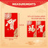 Chinese New Year Red Envelopes - 24-Count Chinese Red Packets, Hong Bao with Gold Foil Design, Gift Money Envelopes, Fu, He, 2 Designs...