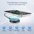 15W Magnetic Car Phone Holder Wireless Fast Charging Pad with USB C Charger Block for Samsung Galaxy S24 Ultra/S23/S22/S21/S20/Z Fold 5,Magsafe Wi...