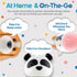 Flipper Fun Animal Turtle Toothbrush Cover – Kids Toothbrush Holder with Cover – Toothbrush Holders for Bathrooms - Suction Cup Toothbrush Holder...