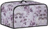 Purple Flower Slow Cooker Dust Cover Oval 6-8 Qt Dust Proof Convenient...