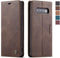 Samsung Galaxy S10 Wallet Case, Magnetic Stand Leather Flip Protective Case with ID & Credit Card Slots Holder Case Wallet for Galaxy S10(Coffee)...