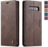 Samsung Galaxy S10 Wallet Case, Magnetic Stand Leather Flip Protective Case with ID & Credit Card Slots Holder Case Wallet for Galaxy S10(Coffee)...