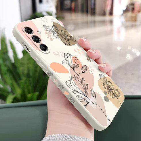 for Samsung Galaxy A25 5G Case Silicone Soft Anti Scratch Microfiber Lining Case for Samsung A25 5G Stylish Phone Cover 6.5 Inch-Morandi White...