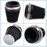 Mtsooning Air Intake Filter Pod, 54mm/2.12" Tapered Clamp-on Breather, Inlet Truck Cold Cone Cleaner Replacement for Motorcycle ATV Dirt Pit Bike ...