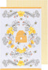 Now Designs Kitchen Tea Towel, Bees - 18 x 28 in | Set of 2...