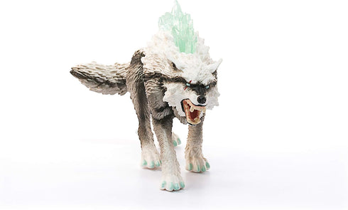 Schleich Eldrador Monster Creatures Mythical Snow Wolf Action Figure - Magical Ice Monster Snow Wolf Animal Figurine, Ferocious Enchanting Realist...