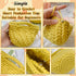 3PCS 150g Beginners Light Coffee Yarn for Crocheting and Knitting,260 Yards Cotton Nylon Blend Yarn for Hand DIY Bag Basket Dolls and Cushion......