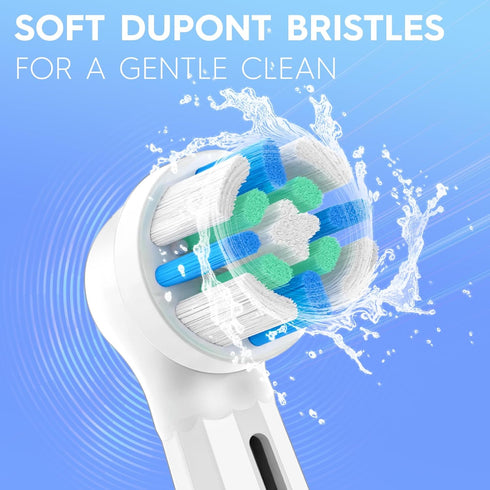 Replacement Heads Compatible with Oral B iO toothbrush, for Oral B iO 3 4 5 6 7 8 9 10 Series Electric Toothbrushes, 8 Pack, White...