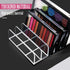 Eyeshadow Palette Organizer,Acrylic Clear Makeup Palette Organizer for Bathroom Countertops,Vanities,7 Sectons Makeup Pllet Organizer,Cosmetics St...