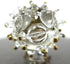 Puffer Miniature Hand Blown Glass Art Figurines Sea Animals Collectible Gift Home Décor (Clear Gold)...