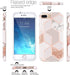 Jaholan Case for iPhone 7 Plus Bling Glitter Sparkle Rose Gold Marble Design TPU Gel Case Ultra Thin Lightweight Soft Case Cover for iPhone 7 Plus...