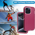 Annymall for iPhone 15 Pro Case with 2 Screen Protector,Shockproof Drop Protection Full Body Heavy Duty 3-Layer Military Rugged Durable Phone Cove...