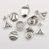 Ball Sports Charms-60pcs Alloy Ball Games Baseball Sports Charms For Crafting DIY Necklace Earrings Bracelet Jewelry Making Accessaries (M130)...