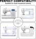 Sewing Machine Needles, Universal Sewing Machine Needle, ONEHERE Compatible with Singer, Brother, Janome, Varmax, Sizes HAX1 65/9, 75/11, 90/14, 1...