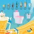 71 Pcs Miniature Ice Cubes Beer Bottles and Mini Drink Soda Pop Cans House Accessories for Fairy Garden Pub Bar Cake Decoration 1/12 Doll House Ba...