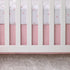 Disney Minnie Mouse Lovely Little Lady Pink and White Minnie Icon and Polka Dot Fitted Crib Sheet...