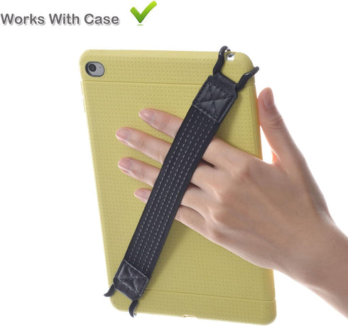 Universal Non-Slip Hand Strap Grip Holder for iPads and Tablets -Compatible with iPad Air 5 / Mini 6 / Pro 9.7 Inch - Samsung Galaxy Tab S8 - Fire...