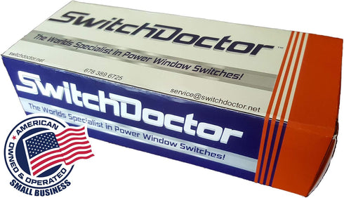 SWITCHDOCTOR Mirror Switch for 2000-2002 Suburban, Silverado, Tahoe, Avalanche, Yukon, and 1999-2002 Sierra...