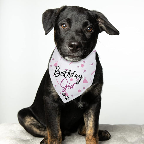 Dog Birthday Bandana Dog Birthday Girl Happy Birthday Dog Bandana for Girls Pet Accessories for Dog Lovers Birthday Bandana for Large Dog Girl Dog...