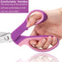 9.25 Inch Pinking Shears, Sharp Stainless Steel Zig Zag Scissors for Fabric Paper Leather, Comfort Grip Handled Professional Fabric Craft Sewing D...