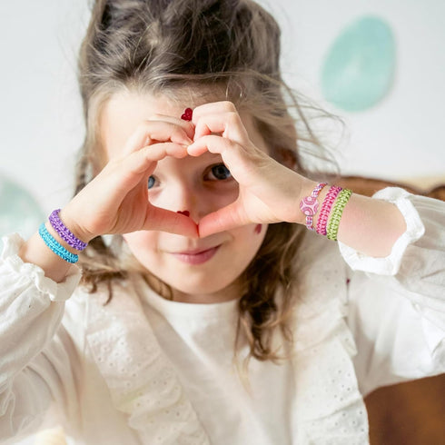 Dahey Friendship Bracelet Making Kit for Girls - DIY Arts and Crafts Birthday Gifts for 7-12 Years old Kids, Multi-coloured Bracelets String Jewel...