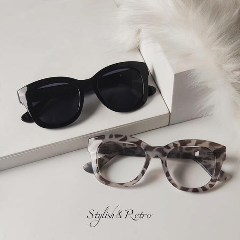 Eyekepper 5 Pack Oversized Reading Glasses - Retro Readers for Women Include Sunshine Readers +2.50...