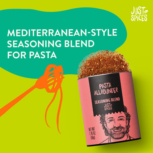 Just Spices Pasta Allrounder, 1,76 OZ I Mediterranean spice mix for pasta I The flavors of Italy...