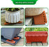 Pot Feet & Risers - 12 PCS of Pot Toes, Sturdy Supports for Your Indoor & Outdoor Planters - Easy to Clean & Durable, Better Drainage & Deck Prote...