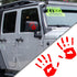 Car Stickers and Decals?2pcs Jeep Wave Sticker for Automobile Wave Activity Auto Waving Hand Stickers Car Decoration,Mirror Left Right Jeep Palm S...