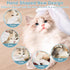 GJEASE Pet Cleaning Bathing Wipe Gloves for Dogs & Cats,Extra Thick Nourish Fur Grooming Wipe Gloves for Face and Paws & Butt,Pet Wipe Gloves Clea...