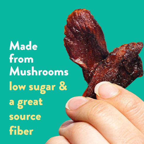 B08QYWMQMoku Plant-Based Mushroom Jerky, Hawaiian Teriyaki (3 Pack), Gluten Free, Soy-Free, Non-Gmo Vegan Snacks, No Artificial Sweetener Vegan Fo...