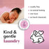 ZERO TRACE Baby Friendly Laundry Detergent Sheets, 72 Loads - Eco Friendly, All Natural, Hypoallergenic, Biodegradable - Sheet Laundry Soap for Se...