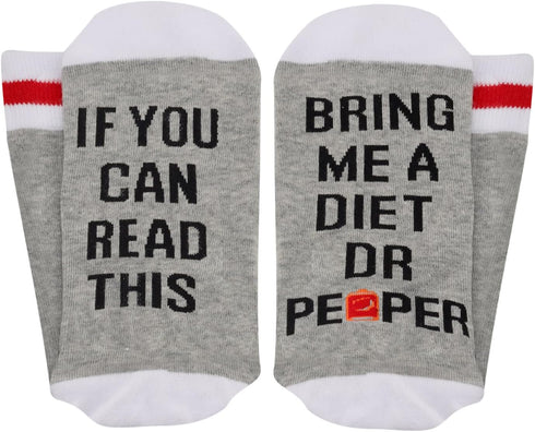 GJTIM Drinking Socks Carbonated Drinks Lover Novelty Socks for Men Women?Diet D?...