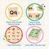 Battat – One-Match Puzzle – Alphabets Wooden Puzzle for Toddlers – Wooden Toys – Educational Toys – 3 Years + – Self Correcting Puzzles with Stora...