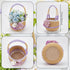 ORIGACH 102 Pcs DIY Macrame Basket Kit Cotton Rope Basket Weaving Kits for Beginners with Video Tutorials Storage Basket with Handles for Picnic H...
