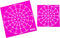 Super Flex Silicone Stencil Set - Flexible Template - by Happy Dotting Company - Stencils for Mandala Art Including Dotting on Mugs, Bottles...
