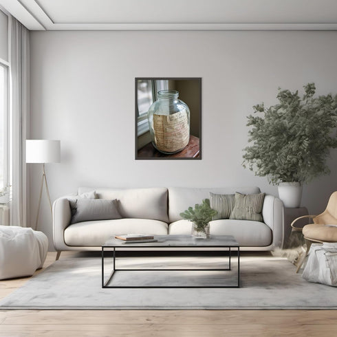 Posterizer 1 pcs-love in the jar-cute Valentine's day poster -1-Romantic Art-Holiday Poster Collection-Gift for Couples boyfriend girlfriend Husba...