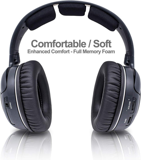 Replacement Ear Pads Compatible with RS120 RS 110 HDR120 Wireless Headphones with 2 ABS Ring - Memory Foam Earpads...
